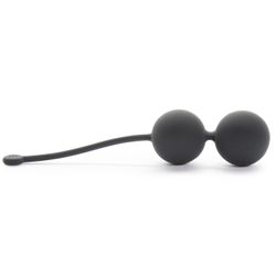 Fifty Shades of Grey - Silicone Jiggle Balls Black